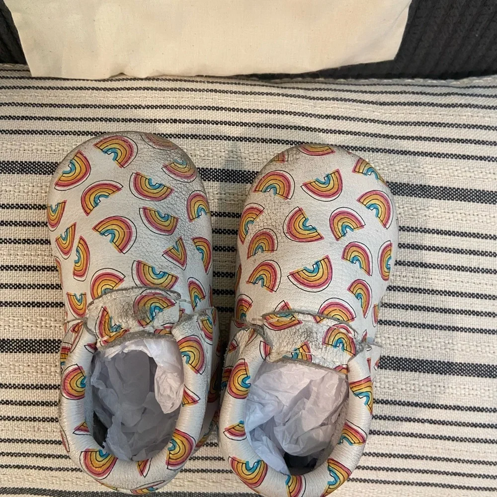 Freshly Picked Over the Rainbow Mini sole Moccasins